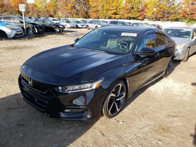 1HGCV1F38JA014019 - 2018 HONDA ACCORD SPO Қара фото 2