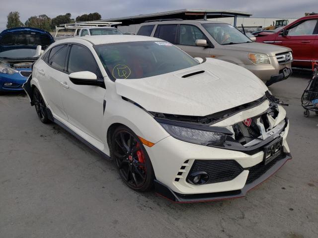 SHHFK8G73JU200491 - 2018 HONDA CIVIC TYPE WHITE photo 1