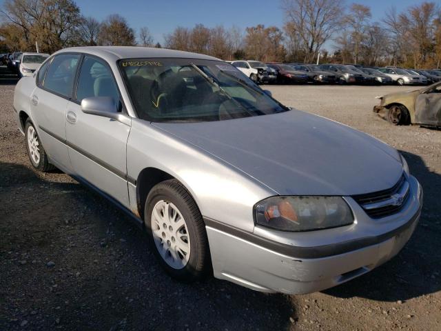 2G1WF52E049345452 - 2004 CHEVROLET IMPALA SILVER photo 1