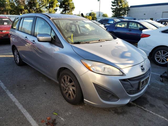 JM1CW2BL7E0169096 - 2014 MAZDA 5 SPORT SILVER photo 1