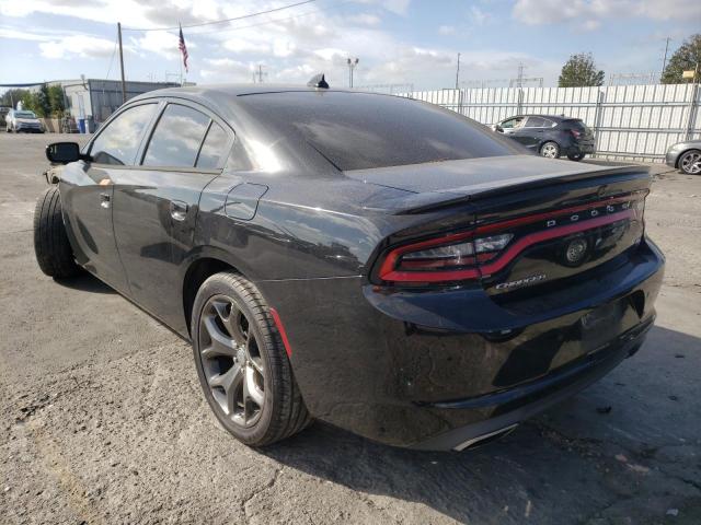 2C3CDXCT7FH858235 - 2015 DODGE CHARGER R/ BLACK photo 3