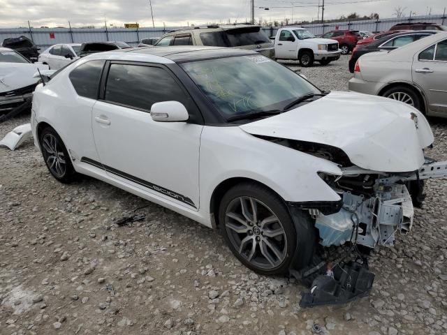 JTKJF5C71E3077564 - 2014 TOYOTA SCION TC WHITE photo 1