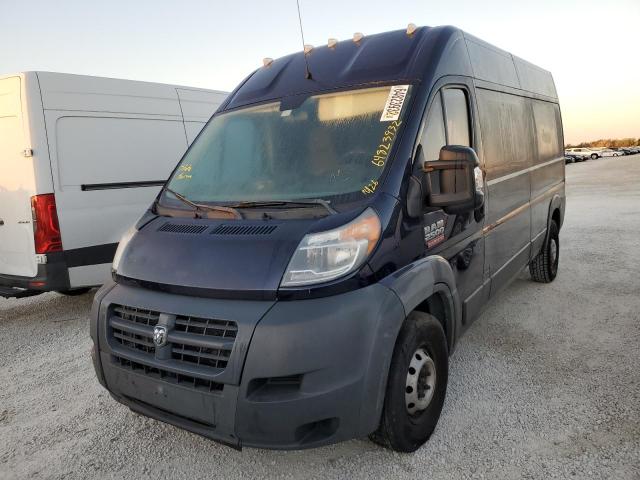 3C6TRVDG4EE120901 - 2014 RAM PROMASTER BLUE photo 2