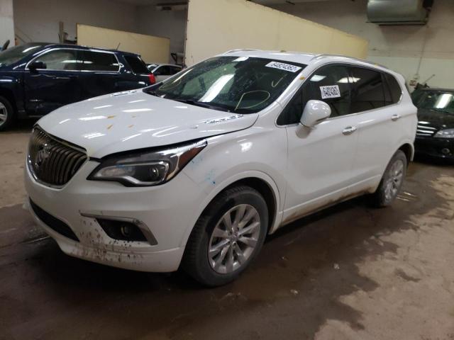 LRBFX1SA2JD008272 - 2018 BUICK ENVISION E WHITE photo 2