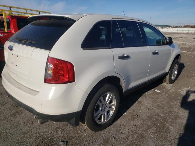 2FMDK3GC0DBA63984 - 2013 FORD EDGE SE WHITE photo 4