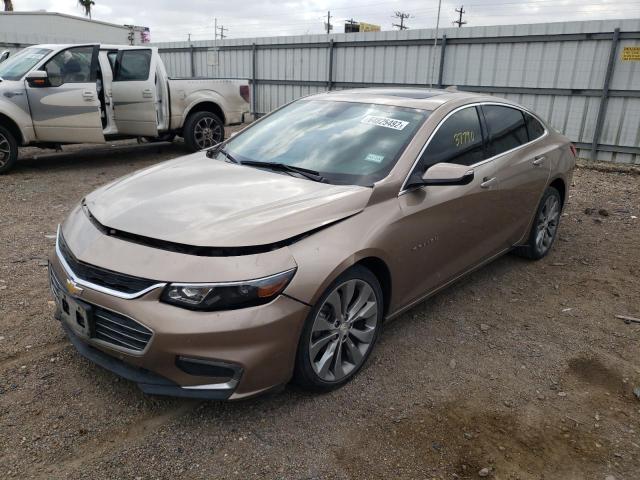 1G1ZE5SX2JF151719 - 2018 CHEVROLET MALIBU PRE BROWN photo 2