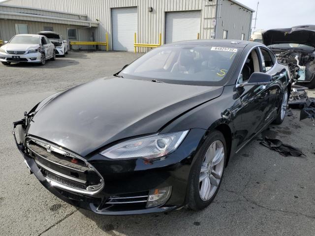 5YJSA1CNXDFP06161 - 2013 TESLA MODEL S Սև լուսանկար 2