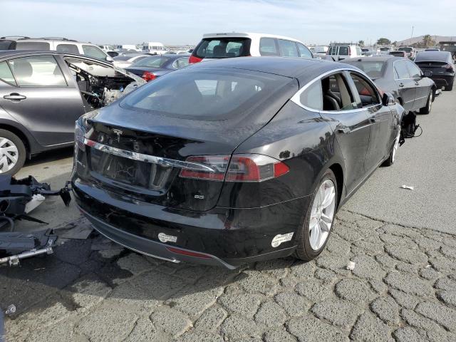 5YJSA1CNXDFP06161 - 2013 TESLA MODEL S Սև լուսանկար 4