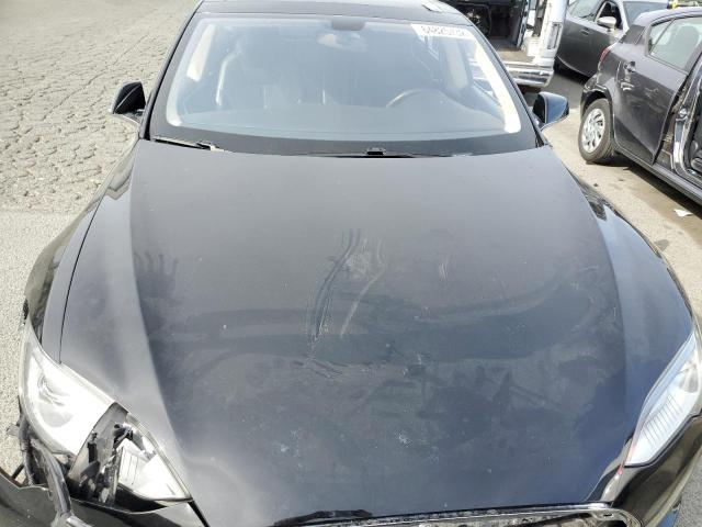 5YJSA1CNXDFP06161 - 2013 TESLA MODEL S Սև լուսանկար 7