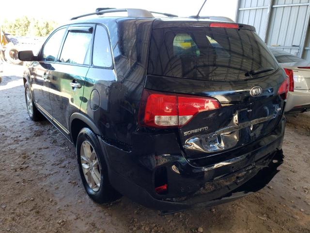 5XYKTCA60FG604560 - 2015 KIA SORENTO LX BLACK photo 3