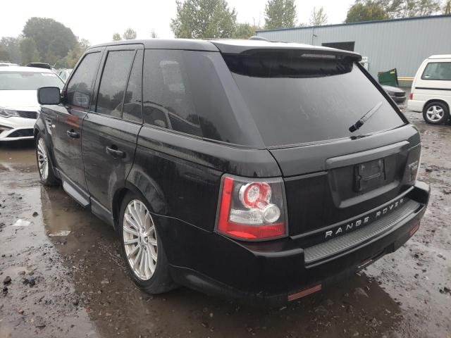 SALSF2D48AA225528 - 2010 LAND ROVER RANGE ROVE BLACK photo 3