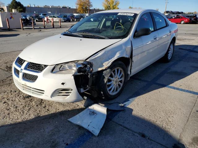 1B3EL46R46N227411 - 2006 DODGE STRATUS SX WHITE photo 2