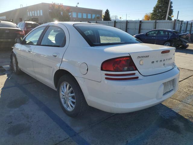 1B3EL46R46N227411 - 2006 DODGE STRATUS SX WHITE photo 3