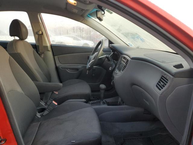 KNADE123966144634 - 2006 KIA RIO RED photo 5