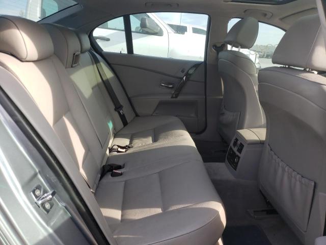 WBANF33567CW69182 - 2007 BMW 525 XI SILVER photo 6