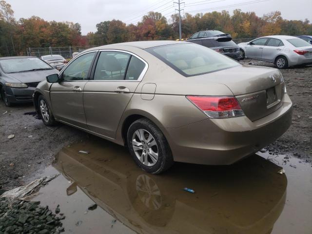 JHMCP26439C011048 - 2009 HONDA ACCORD LXP GOLD photo 3