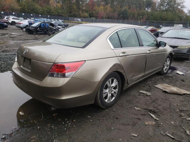 JHMCP26439C011048 - 2009 HONDA ACCORD LXP GOLD photo 4