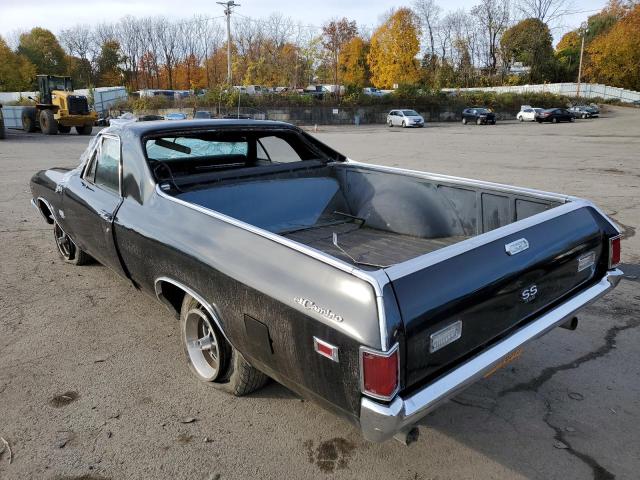 136809B322849 - 1969 CHEVROLET EL CAMINO BLACK photo 3