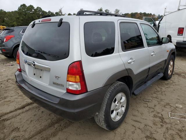 4F2CZ06154KM20513 - 2004 MAZDA TRIBUTE ES 银色 照片 4