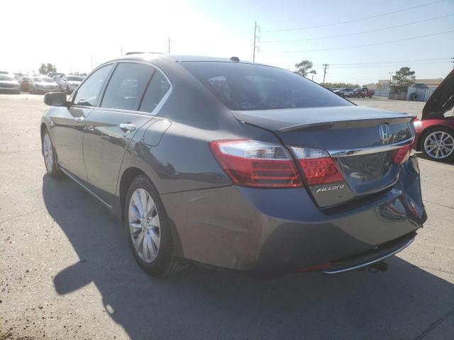 1HGCR2F81FA221364 - 2015 HONDA ACCORD EXL GRAY photo 3