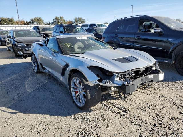 1G1YS2D69G5601291 - 2016 CHEVROLET CORVETTE Z SILVER photo 1