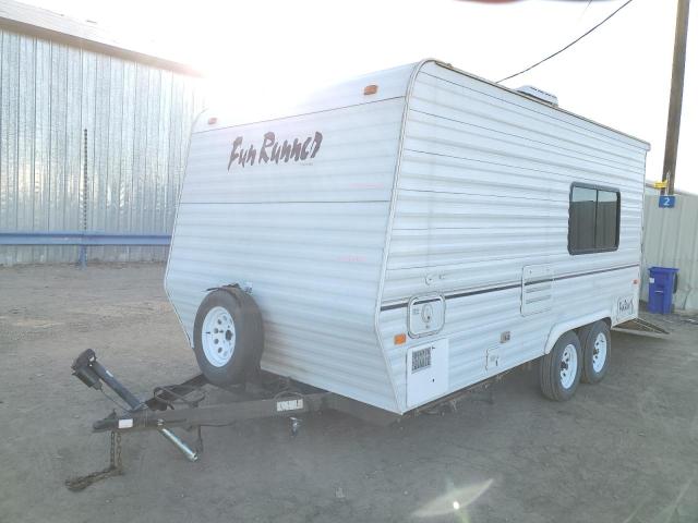 4HXFL162X1C039355 - 2001 CARS TRAILER WHITE photo 2