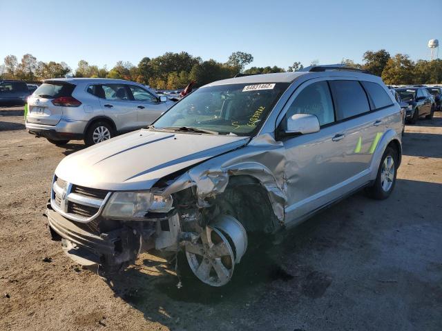 3D4PG5FV7AT201976 - 2011 DODGE JOURNEY SILVER photo 2