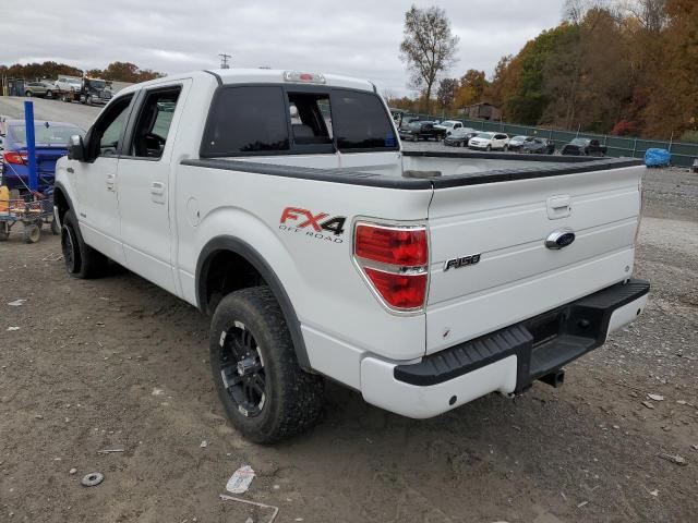 1FTFW1ET5DKD89830 - 2013 FORD F150 SUPER WHITE photo 3