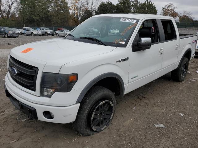 1FTFW1ET5DKD89830 - 2013 FORD F150 SUPER WHITE photo 9