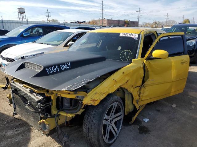 2B3KA53HX6H385433 - 2006 DODGE CHARGER R/ YELLOW photo 2