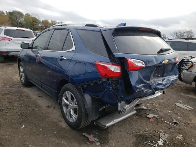 2GNAXXEV9K6219747 - 2019 CHEVROLET EQUINOX PR BLUE photo 3