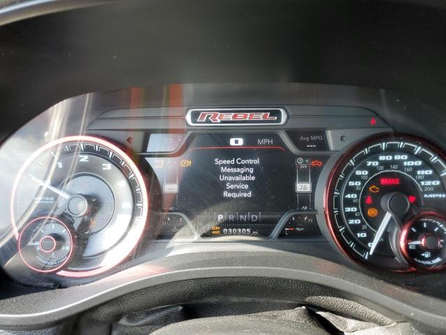 1C6SRFLT3LN105136 - 2020 RAM 1500 REBEL ნაცრისფერი ფოტო 8