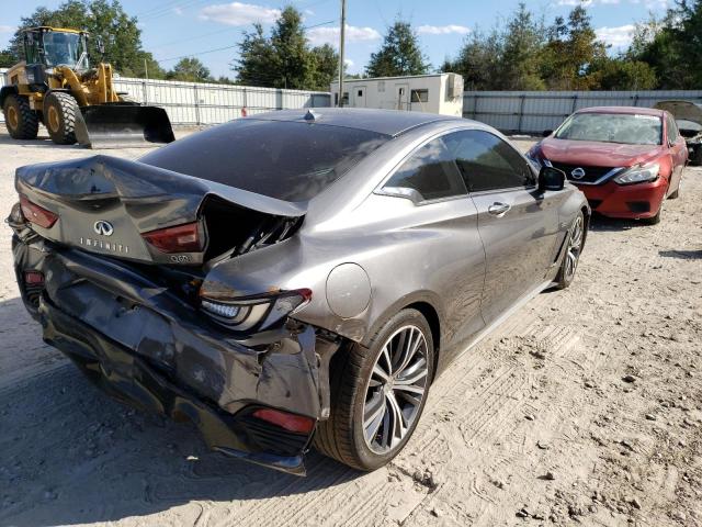 JN1EV7EK7HM362568 - 2017 INFINITI Q60 PREMIU GRAY photo 4