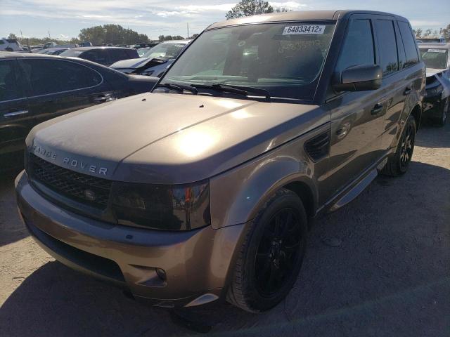 SALSF2D46AA225947 - 2010 LAND ROVER RANGE ROVE TAN photo 2