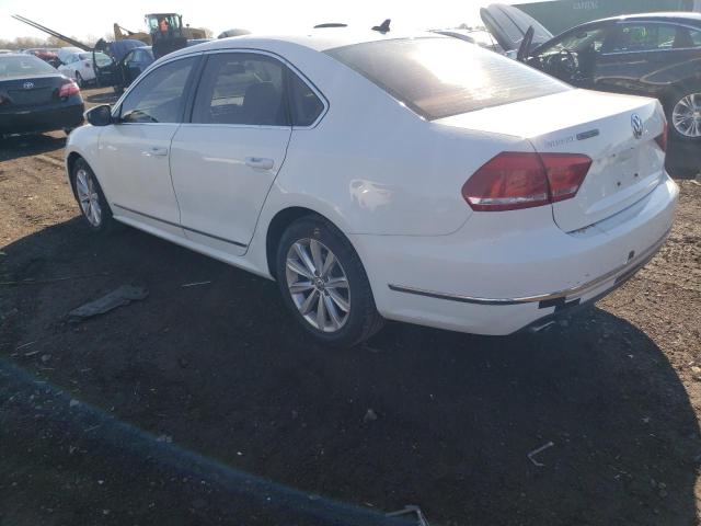 1VWCH7A31CC034827 - 2012 VOLKSWAGEN PASSAT SEL WHITE photo 3