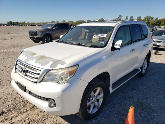 JTJBM7FX2A5010489 - 2010 LEXUS GX 460 WHITE photo 2