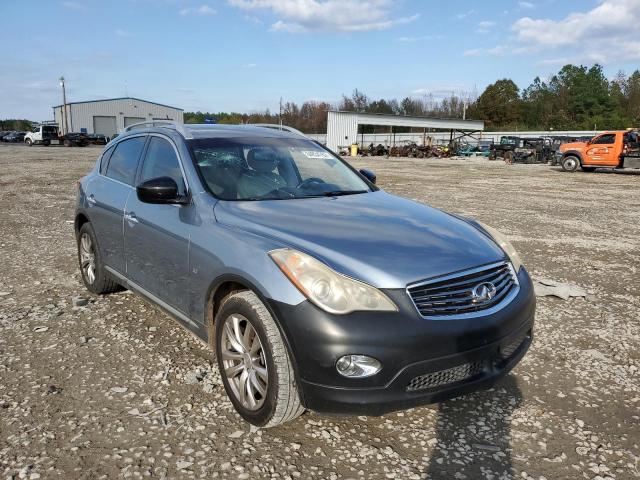 JN1BJ0RR3GM269574 - 2016 INFINITI QX50 BLUE photo 1