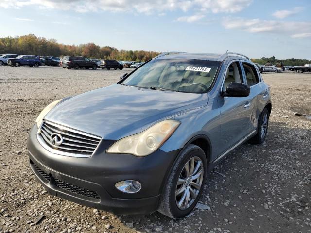 JN1BJ0RR3GM269574 - 2016 INFINITI QX50 BLUE photo 2