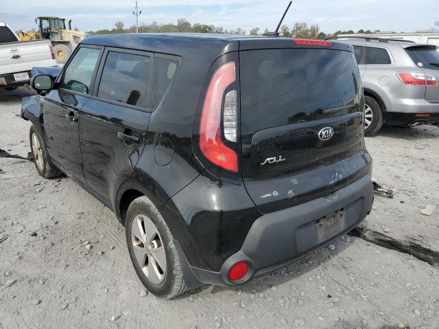 KNDJN2A25G7372176 - 2016 KIA SOUL BLACK photo 3