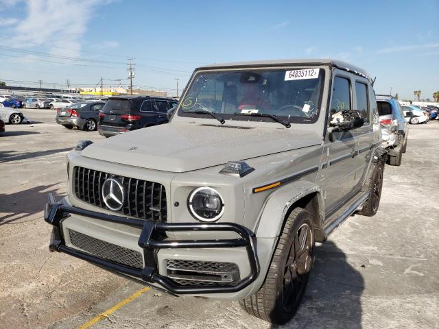 W1NYC7HJ4MX394317 - 2021 MERCEDES-BENZ G 63 AMG GRAY photo 2