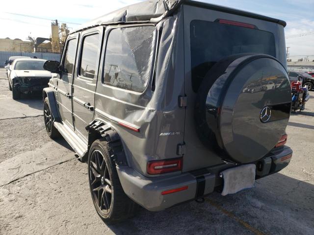 W1NYC7HJ4MX394317 - 2021 MERCEDES-BENZ G 63 AMG GRAY photo 3