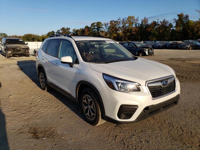 JF2SKAGC2KH557684 - 2019 SUBARU FORESTER P WHITE photo 1