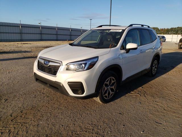 JF2SKAGC2KH557684 - 2019 SUBARU FORESTER P WHITE photo 2