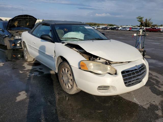 1C3EL45X75N602953 - 2005 CHRYSLER SEBRING WHITE photo 1