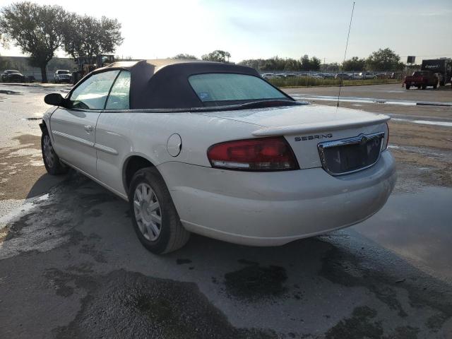 1C3EL45X75N602953 - 2005 CHRYSLER SEBRING WHITE photo 3