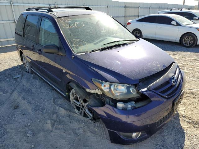 JM3LW28J860563558 - 2006 MAZDA MPV WAGON BLUE photo 1