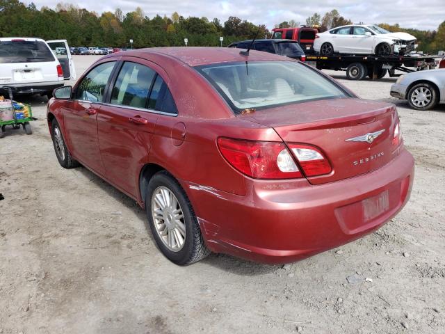 1C3LC46KX7N501886 - 2007 CHRYSLER SEBRING RED photo 3