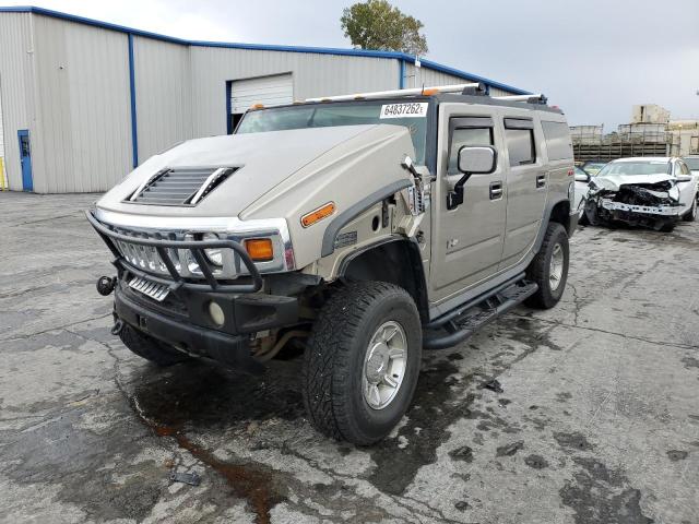 5GRGN23UX3H136800 - 2003 HUMMER H2 TAN photo 2