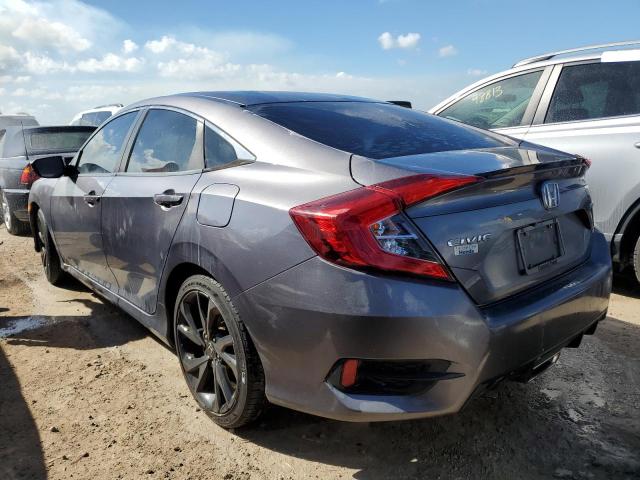19XFC2F82KE000358 - 2019 HONDA CIVIC SPOR GRAY photo 3