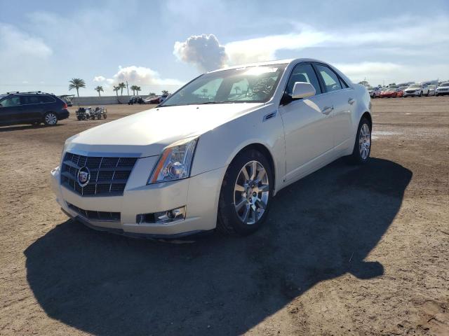 1G6DV57VX80182337 - 2008 CADILLAC CTS HI FEA WHITE photo 2